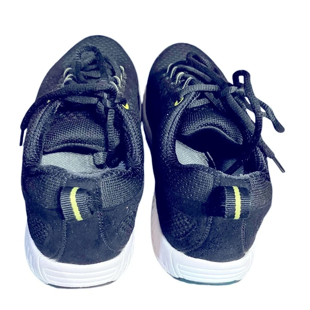 Bio Fit Sneakers Size 7.5 W Black Yellow
